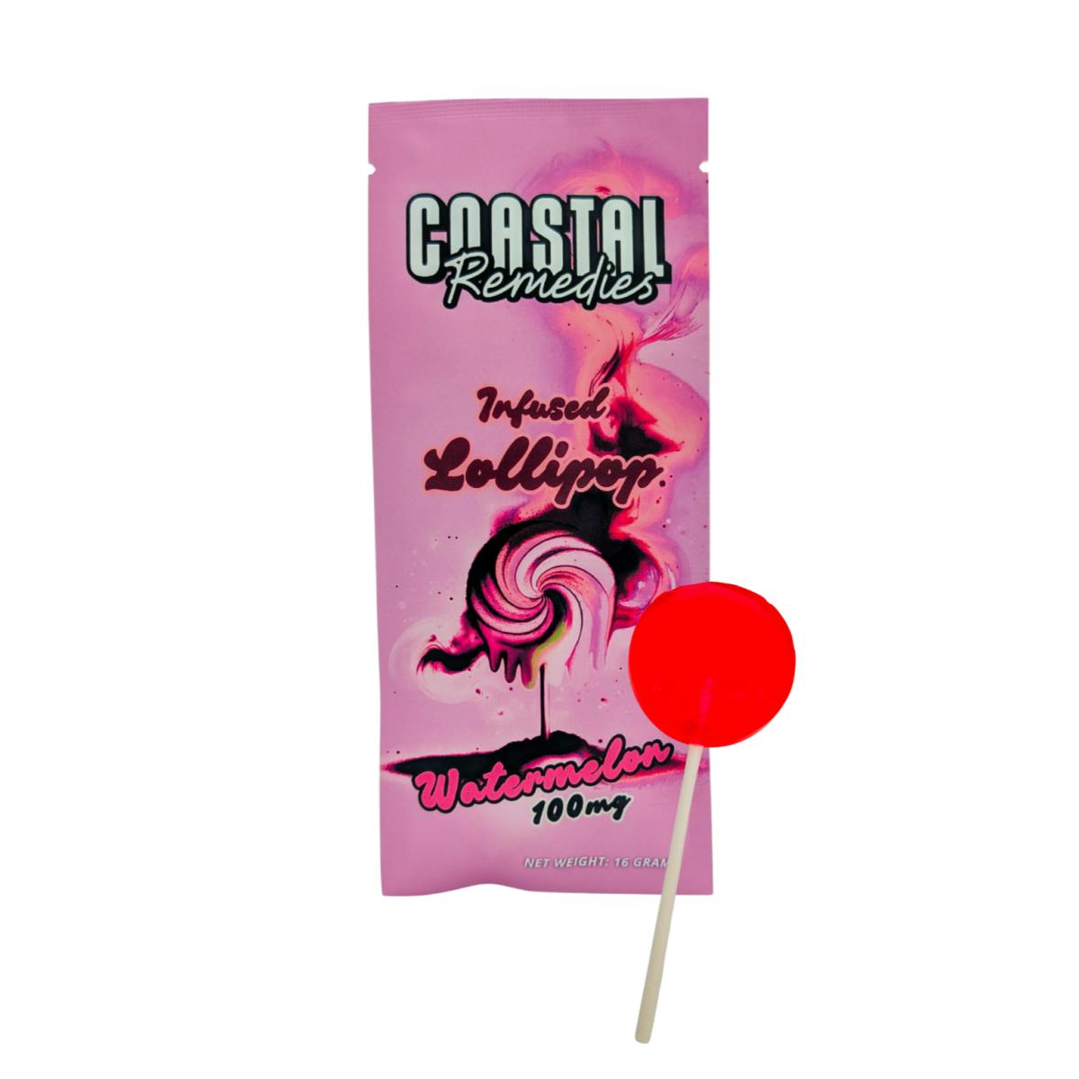 100mg Watermelon Lollipop | Coastal Remedies