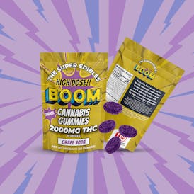 Grape Soda - Indica - 2000mg THC Gummies