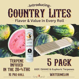 Country Lites | Watermelon | 1G | 5pk
