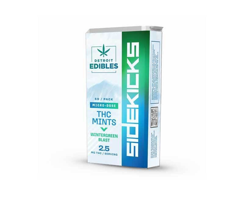 Sidekicks Wintergreen Blast Mints