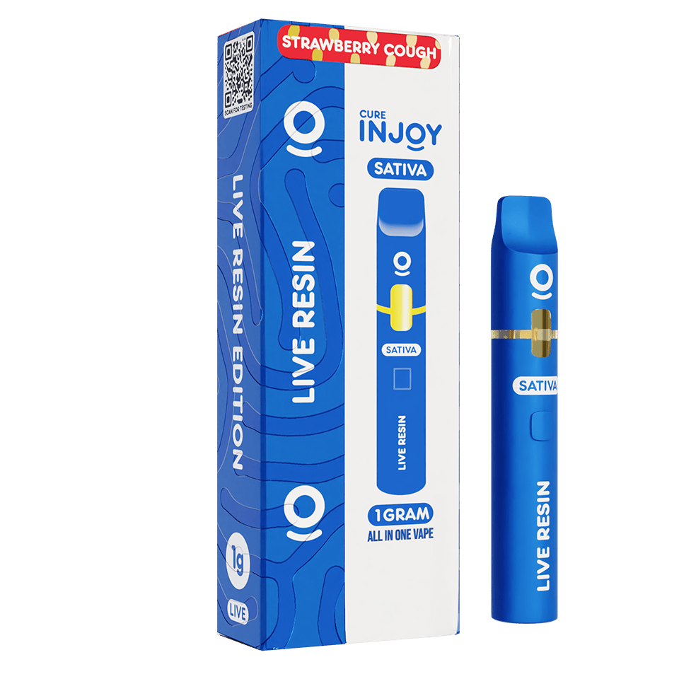 Cure Injoy | Strawberry Cough | Live Resin Disposable | 1g - Cure