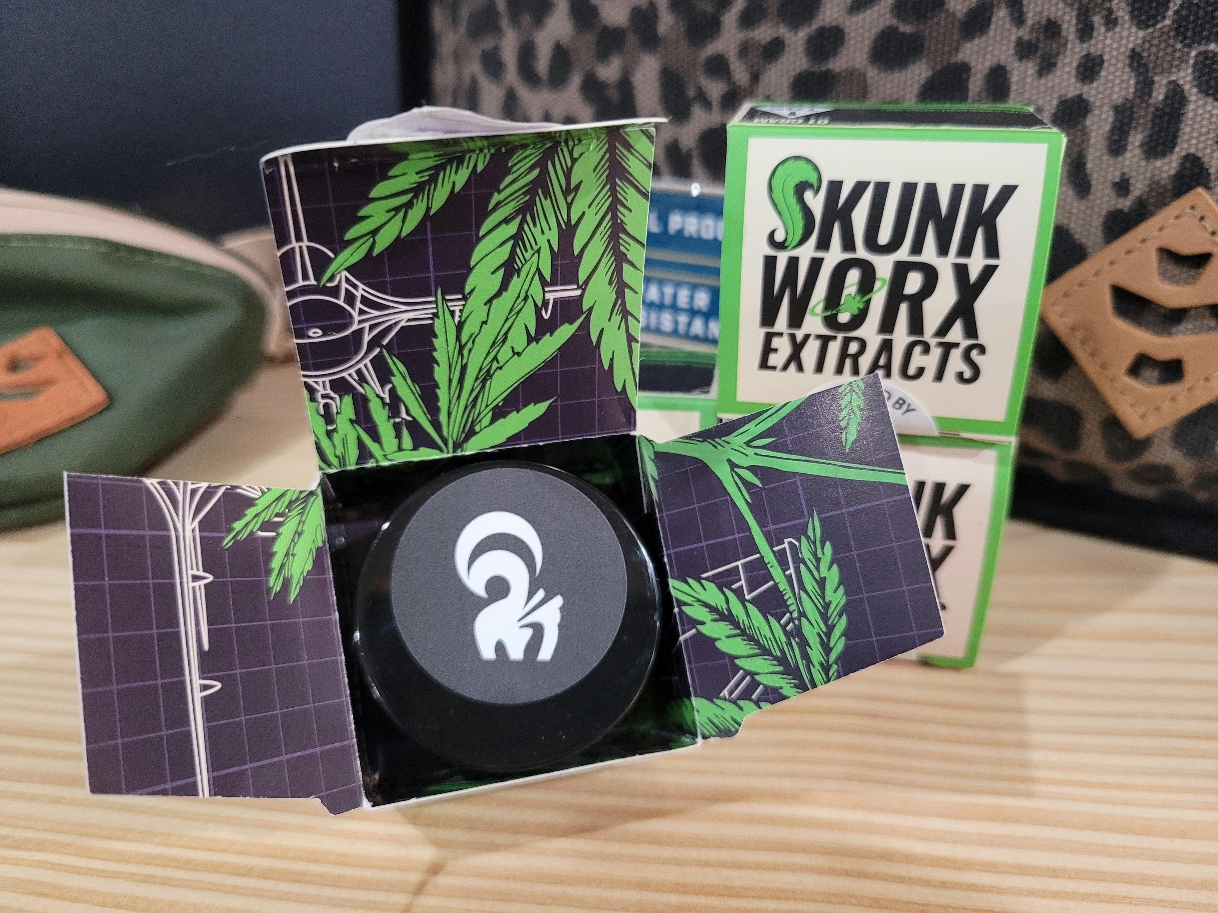 Noble Labs - Skunk Worx Live Resin 1 g | Frosted Alien