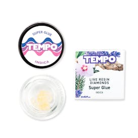Super Glue Live Resin Diamonds (Indica)