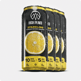 Sparkling Lemonade | 2:1 THC:CBD | 12 fl. oz Ea. | 4-Pk.