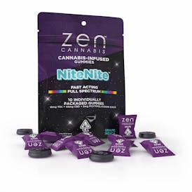 Grape NiteNite Indica 10-Pack Gummies