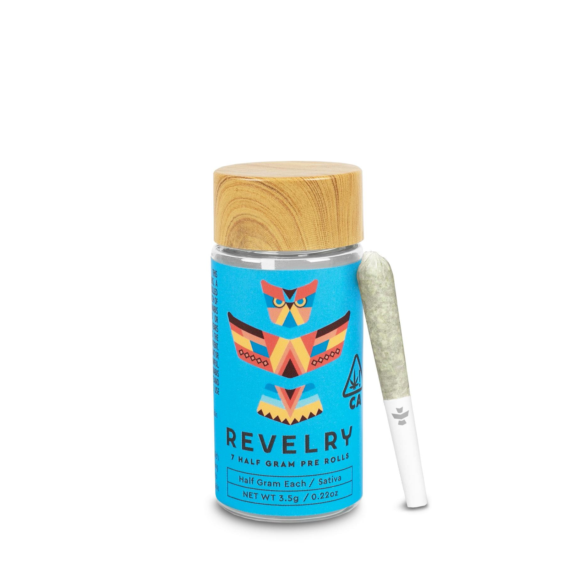 Mango Madness - Sativa - Pre Roll 7pk (3.5g) by Revelry Herb Co