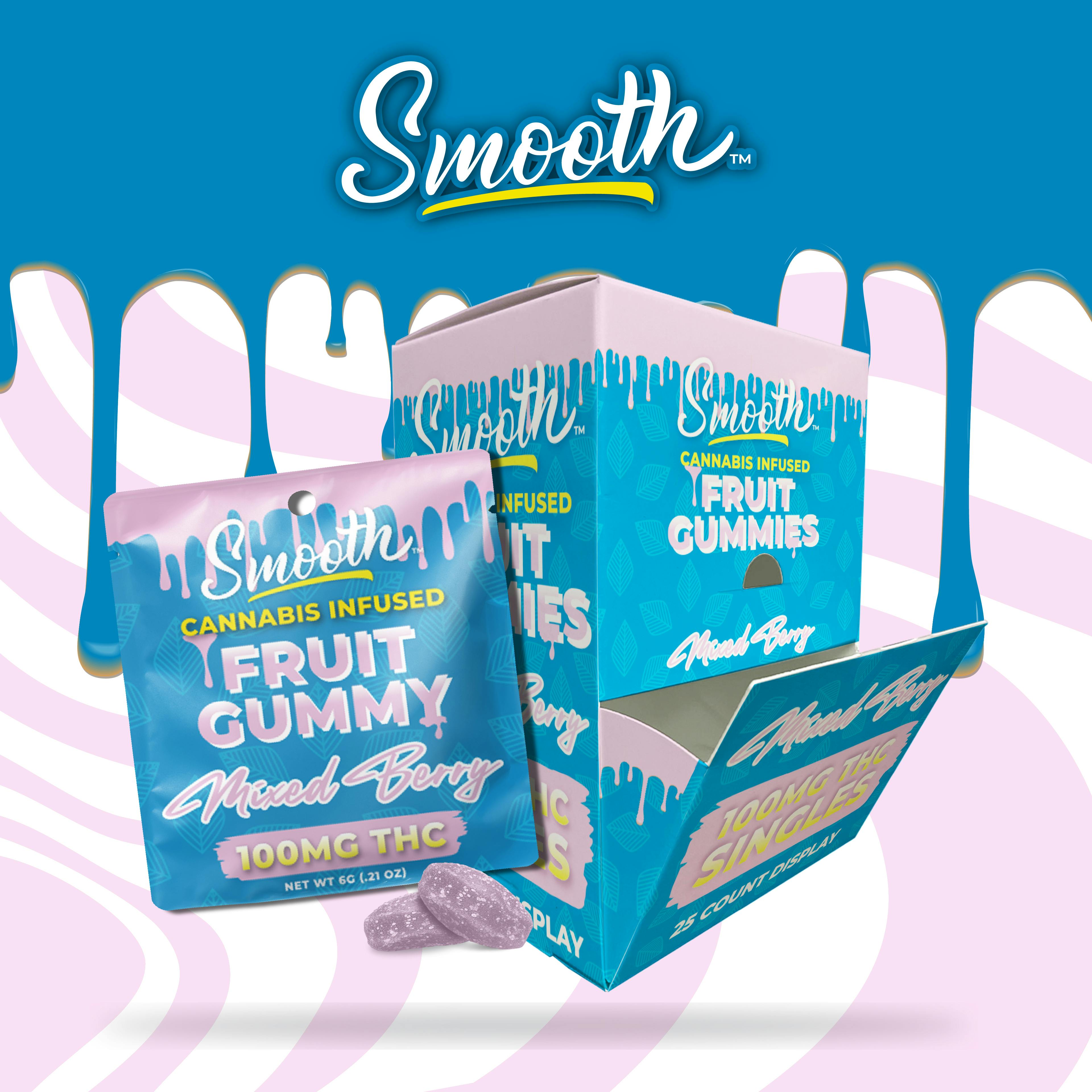 Mixed Berry - 100mg THC Single Gummies