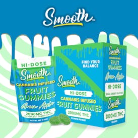 Green Apple - 2000mg THC Gummies