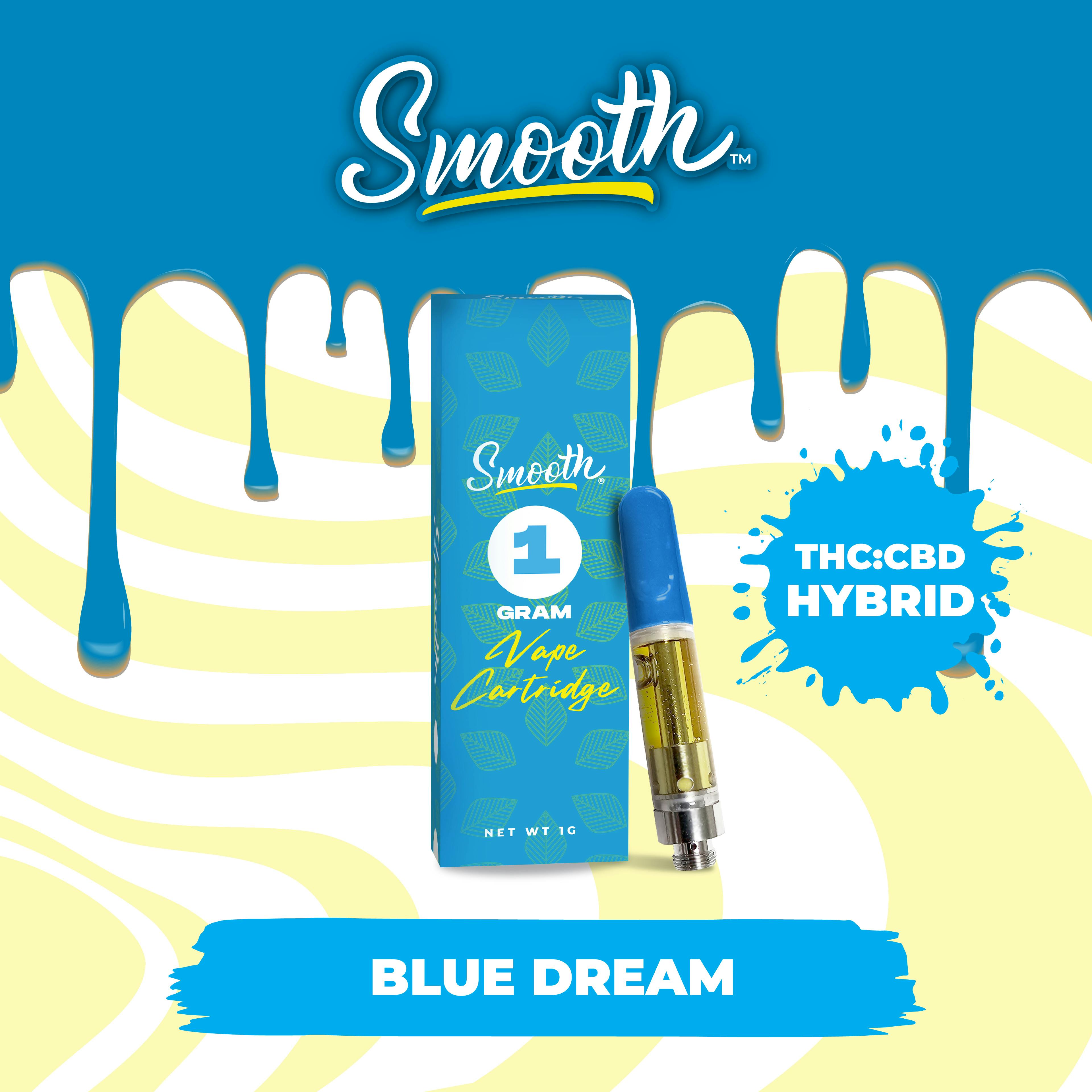 Blue Dream - 1:1 THC:CBD - 1g Vape Cartridge - Smooth OKC