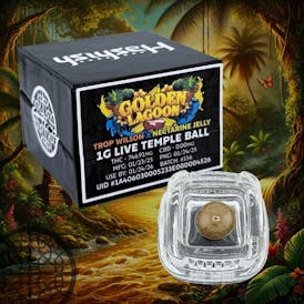 Golden Lagoon 1g Temple Ball