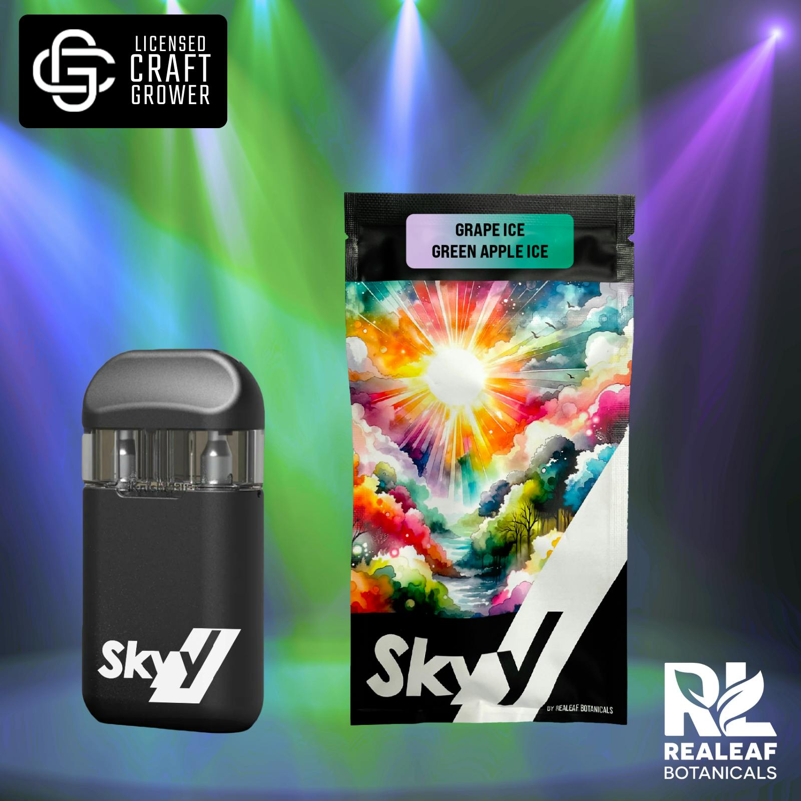 Apple Ice Dual Tank Disposable