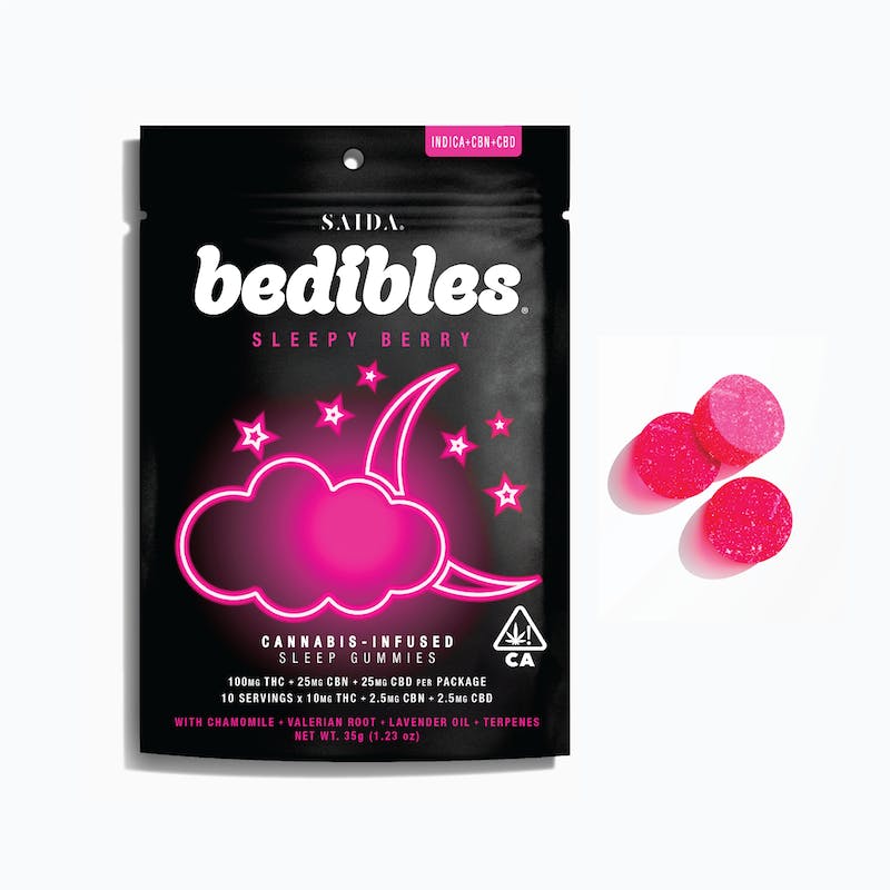 Bedibles - 10 Pack Gummies - Sleepy Berry - with CBN