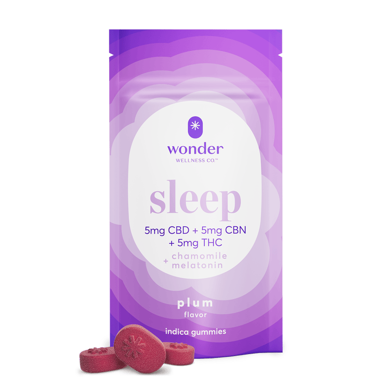 Sleep | Plum 1:1:1 THC:CBD:CBN Gummies | 100mg | 20ct | 5mg/ea