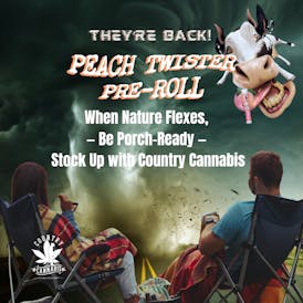 Peach Twister | Infused Pre-Roll Joint | 1G