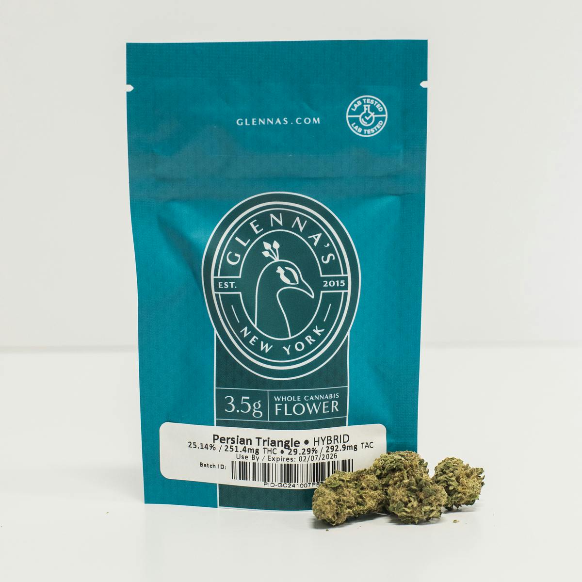 Persian Triangle 3.5g Flower by Glenna's