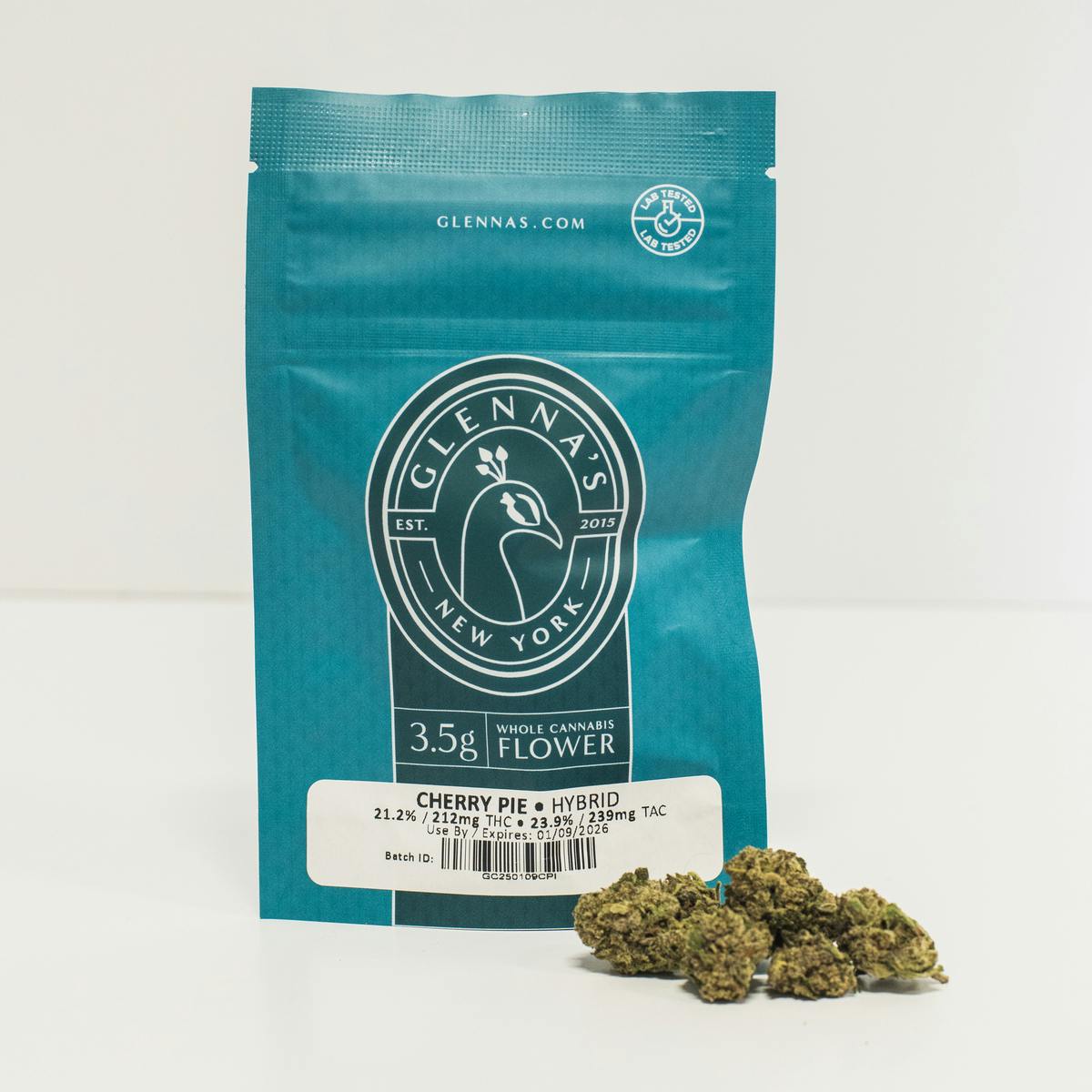 Cherry Pie 3.5g Flower by Glenna's