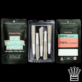 FRAKTAL- Hash Infused Pre Roll 5 Pack- Moroccan Peaches + Cereal Milkshake