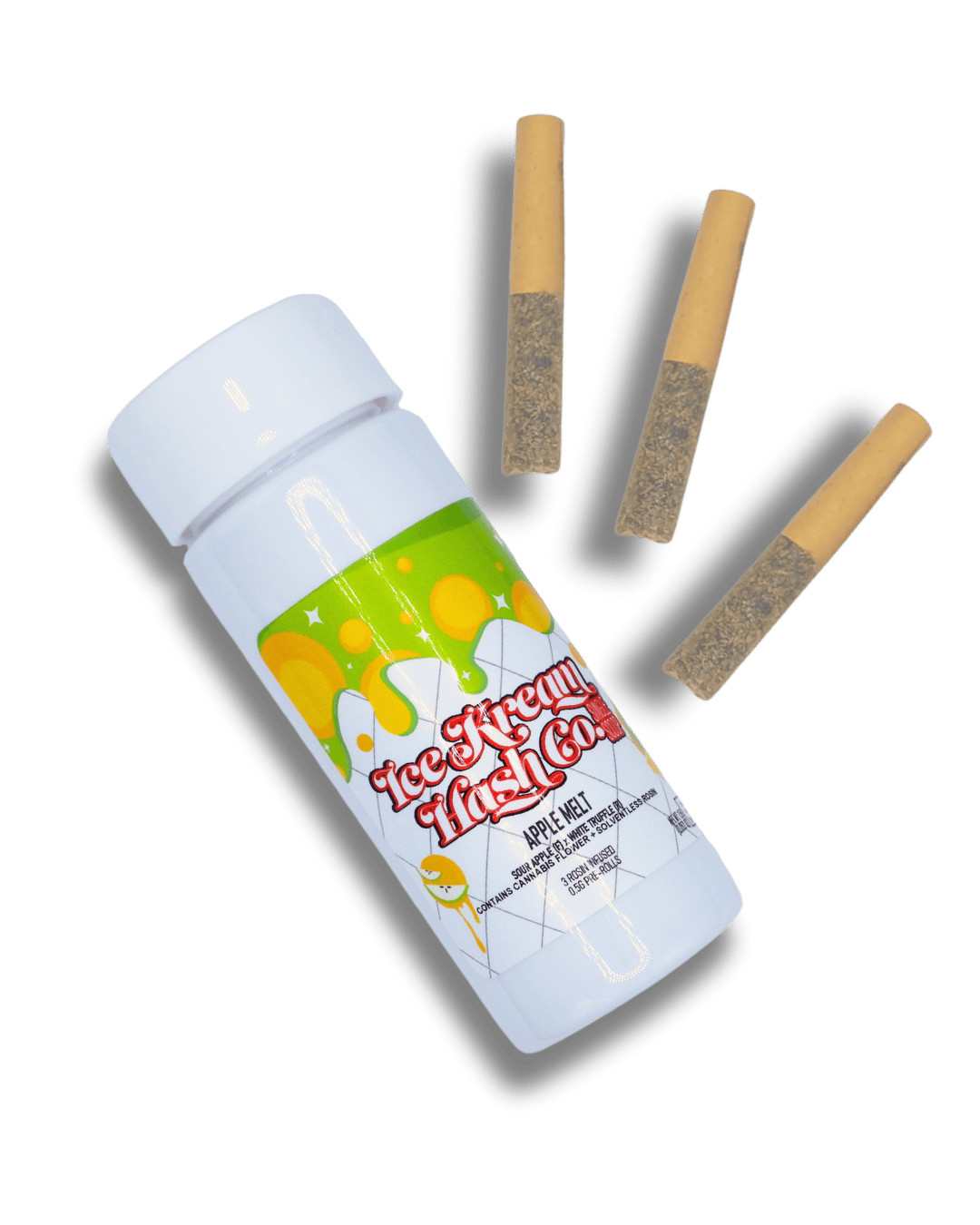 IKHCO | Apple Melt | Rosin Infused PRJ | Single Scoops 3pk | 1.5g by Ice Kream Hash Co.
