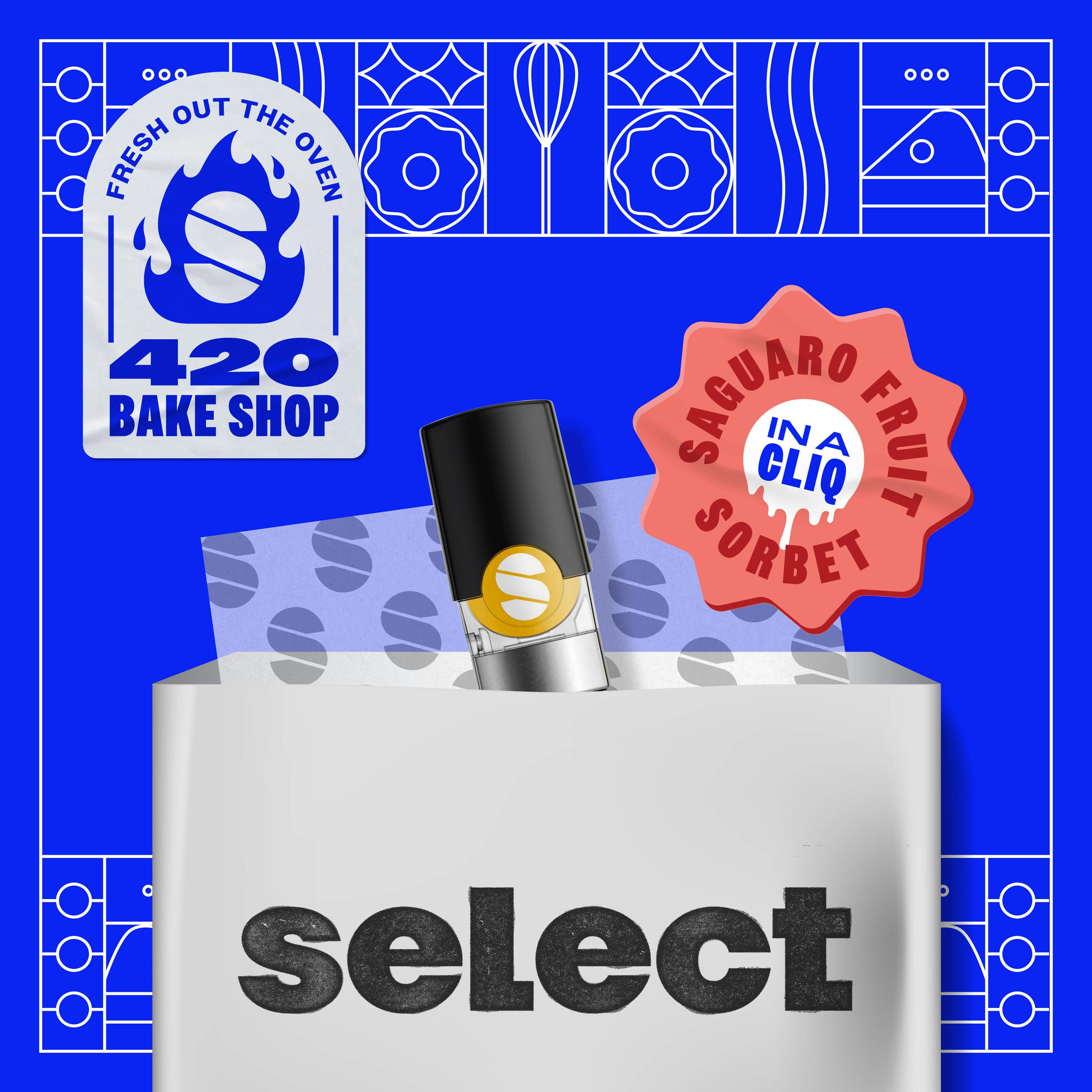 CLIQ Elite - Limited Edition Saguaro Fruit Sorbet 420 Bake Shop Pod