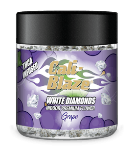 White Diamond Flower - Grape - 3.5G