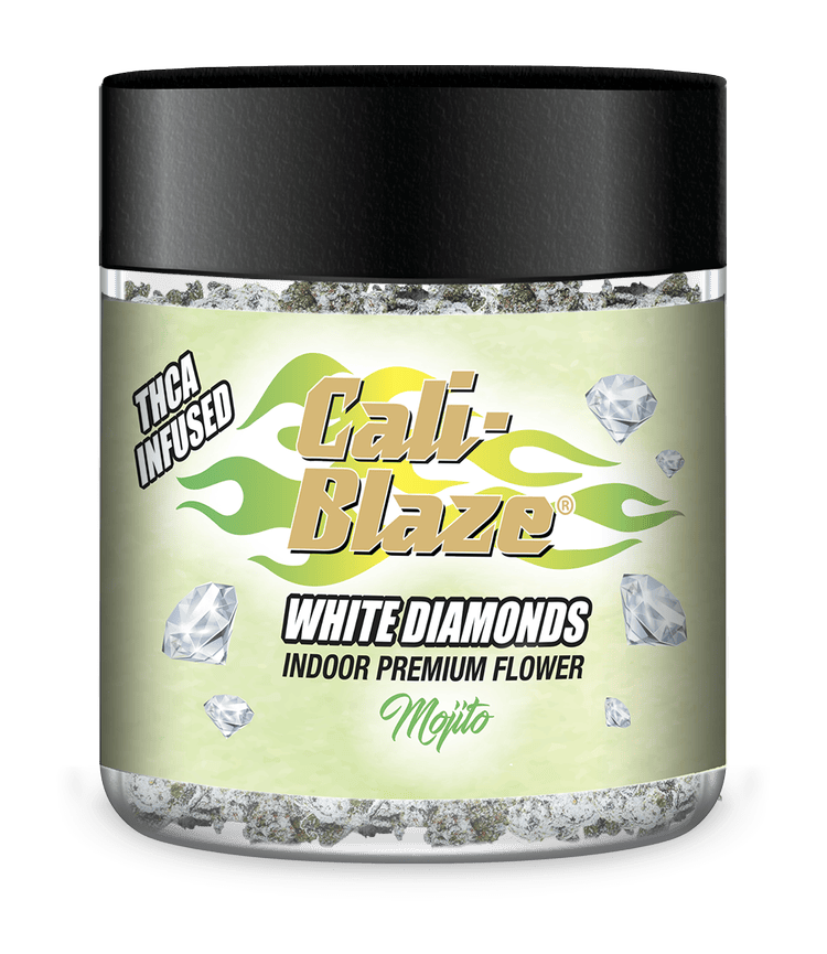Cali-Blaze | Mojito | White Diamonds Infused Flower | 3.5g by Cali-Blaze