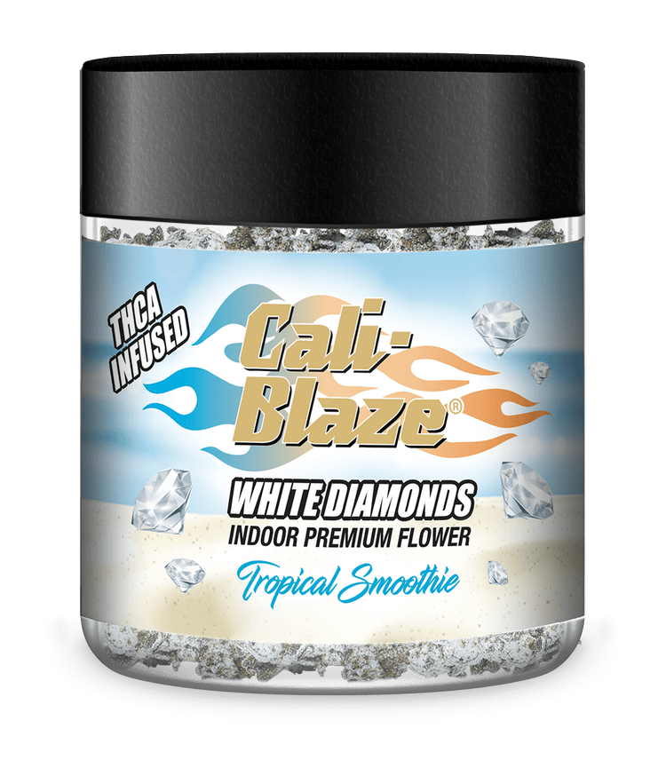 Cali-Blaze | Tropical Smoothie | White Diamonds Infused Flower | 3.5g by Cali-Blaze