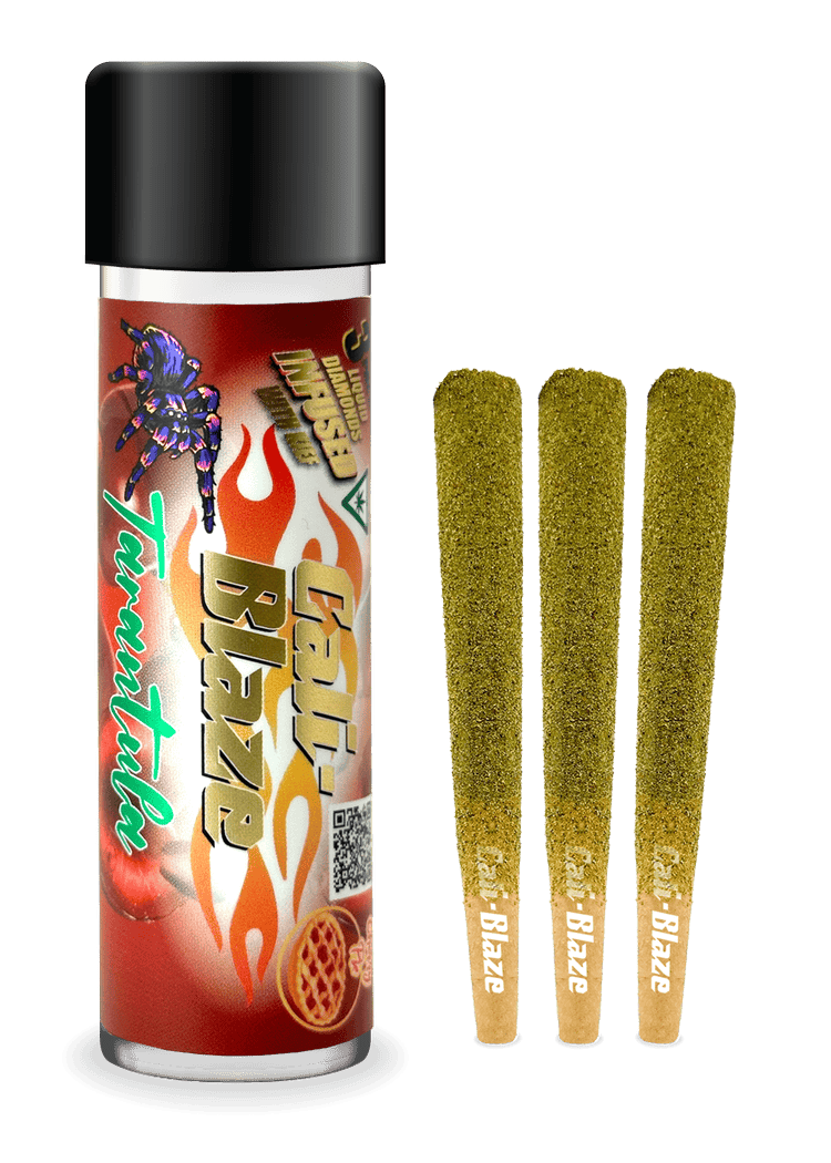 Cali-Blaze | Cherry Pie | Tarantula Infused Joint | 1g each | 3pk
