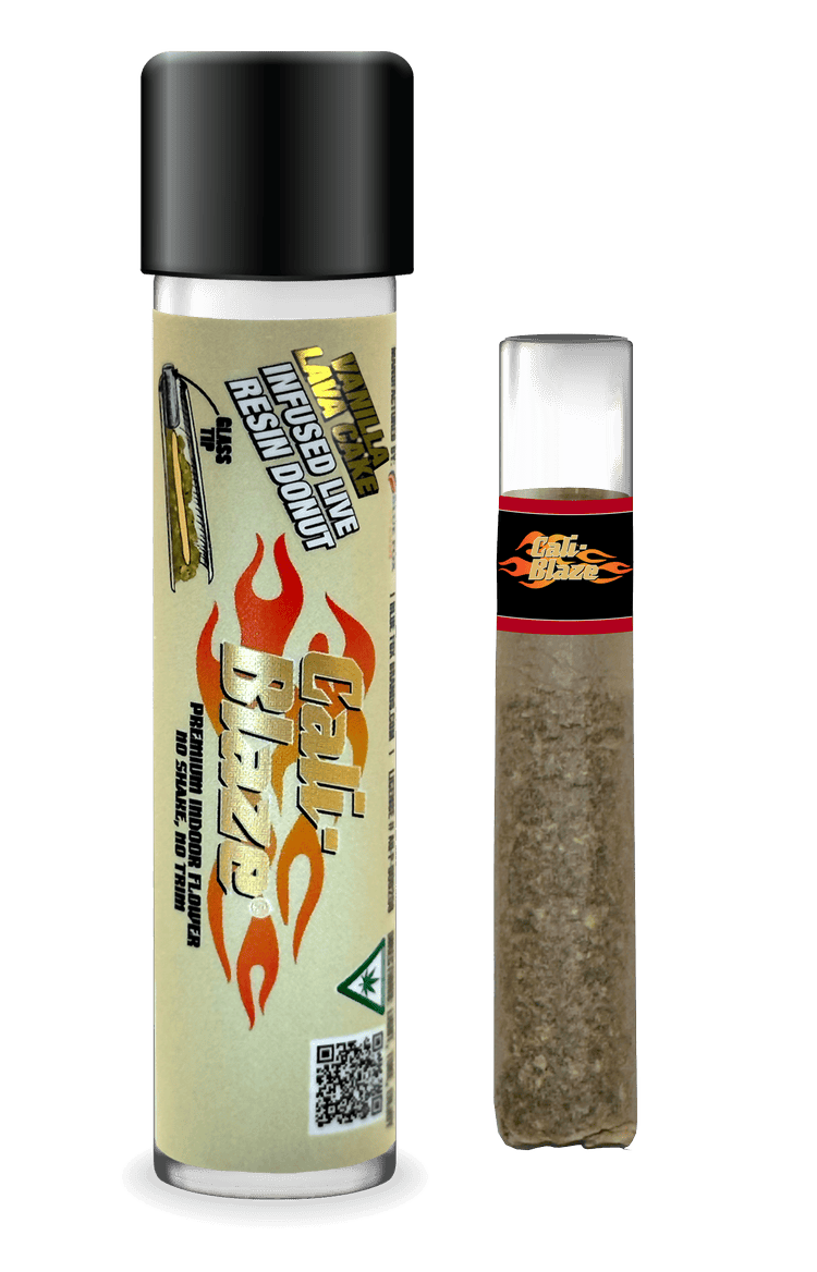 Cali-Blaze | Vanilla Lava Cake | Donut Infused Blunt | 1.2g by Cali-Blaze