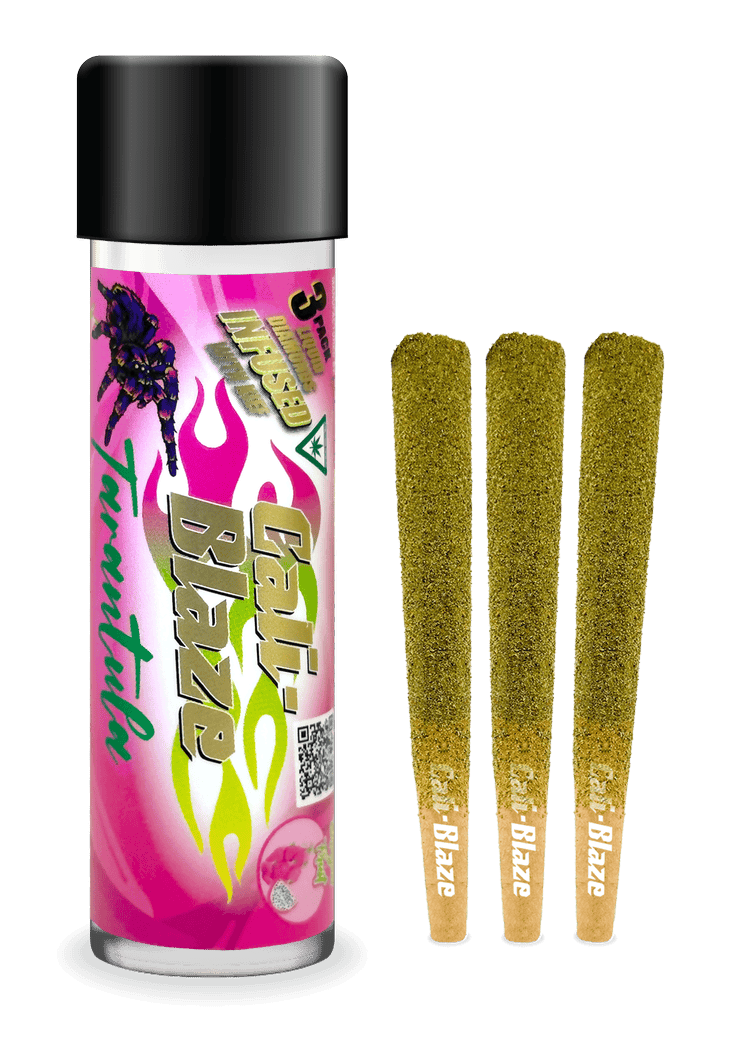 Cali-Blaze | Dragon Fruit | Tarantula Infused Joints | 1g each | 3pk by Cali-Blaze
