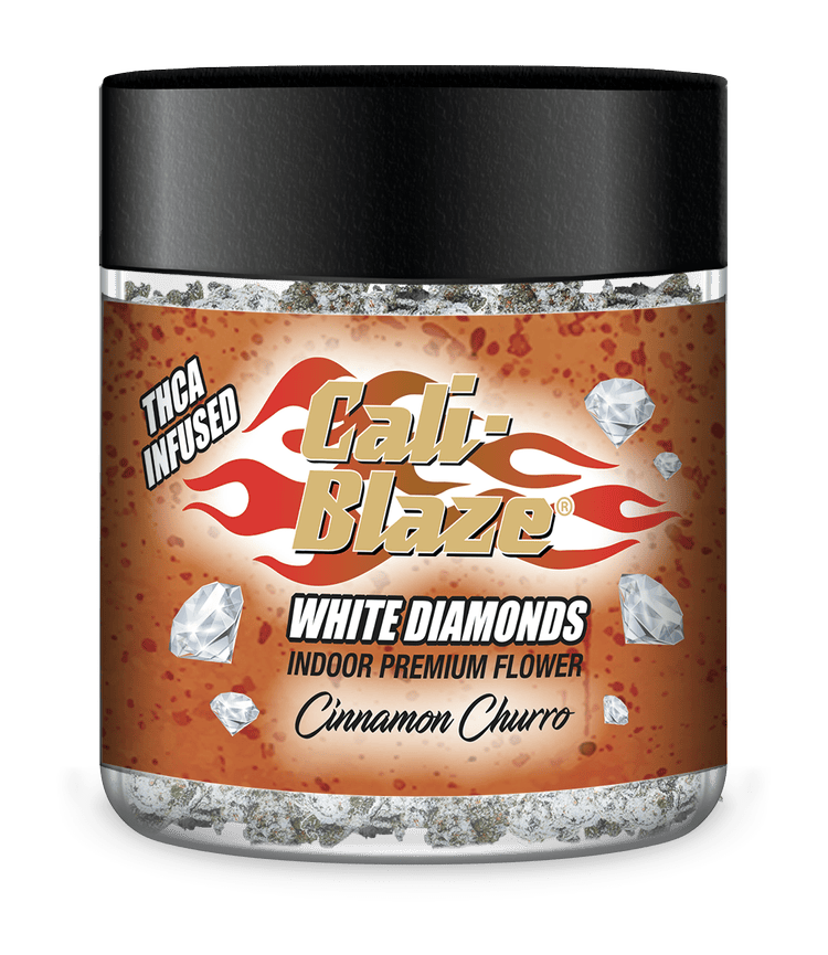 Cinnamon Churro | White Diamonds Infused Flower | 3.5g