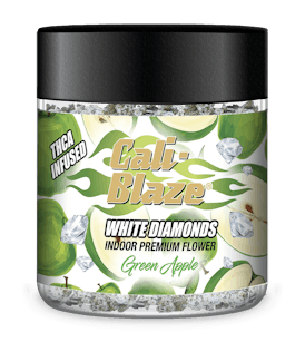 White Diamond Flower - Green Apple - 3.5G