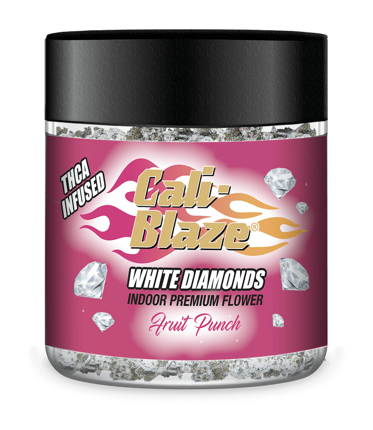 Cali-Blaze | Fruit Punch | White Diamonds Infused Flower | 3.5g by Cali-Blaze