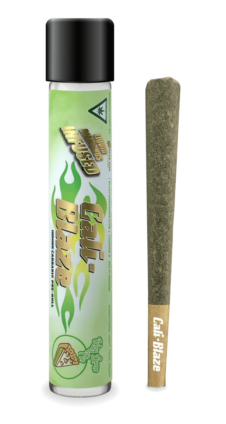 Cali-Blaze | Key Lime Pie | Liquid Diamond Infused Joint | 1.2g by Cali-Blaze