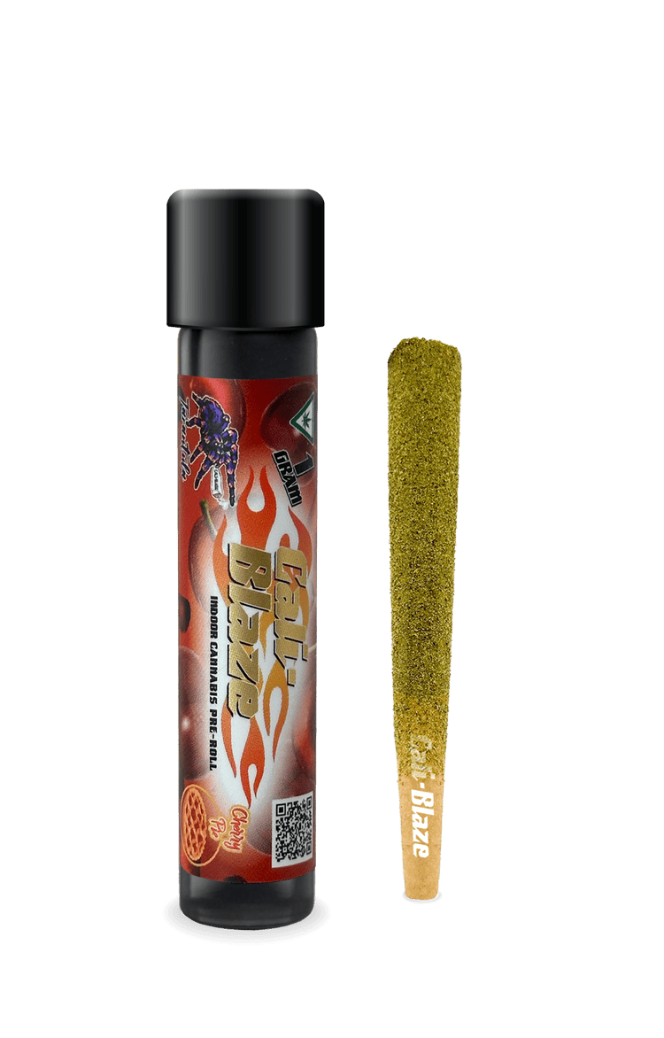 Cali-Blaze | Cherry Pie | Tarantula Infused Joint | 1g