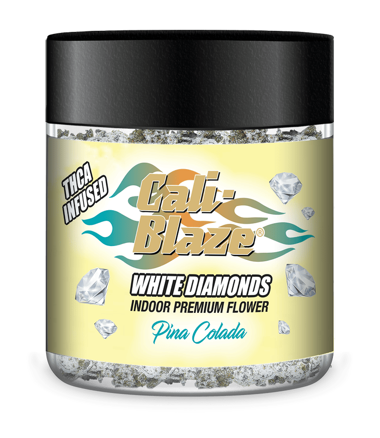 Cali-Blaze | Pina Colada | White Diamonds Infused Flower | 3.5g by Cali-Blaze