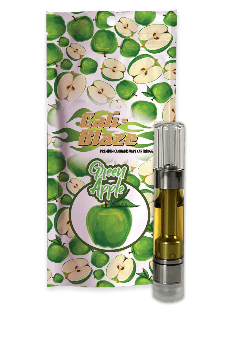 Cali-Blaze | Green Apple | Live Resin Cartridge | 1g
