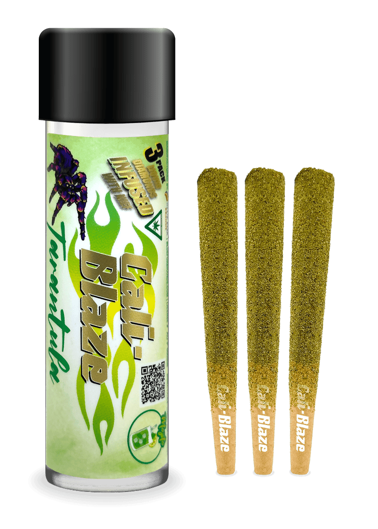 Cali-Blaze | Mojito | Tarantula Infused Joints | 1g each | 3pk