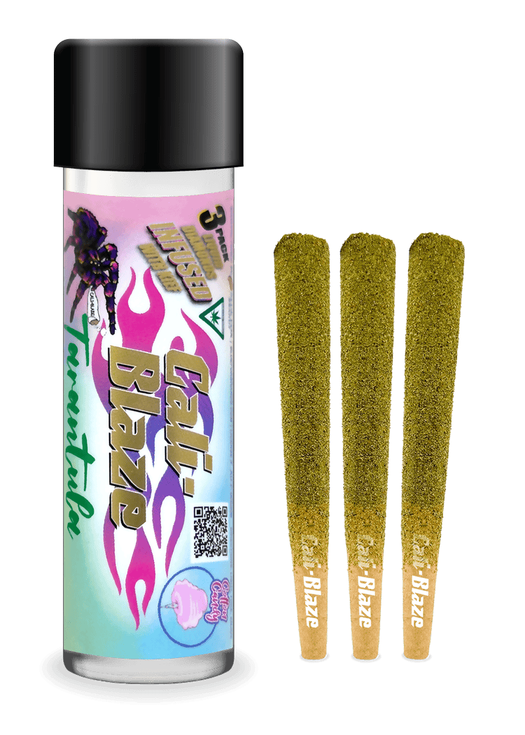 Cotton Candy | Tarantula Infused Joints | 1g each | 3pk