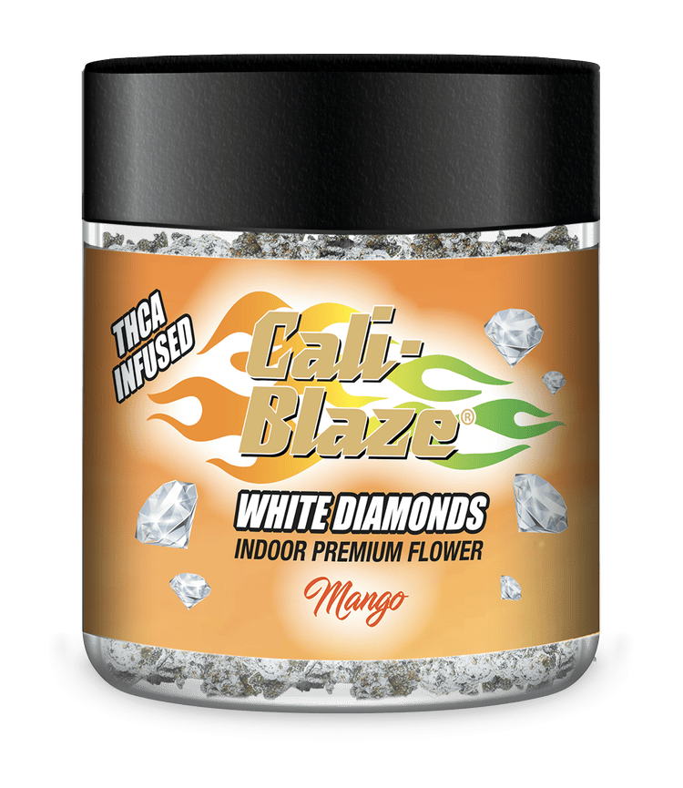 Cali-Blaze | Mango | White Diamonds Infused Flower | 3.5g by Cali-Blaze