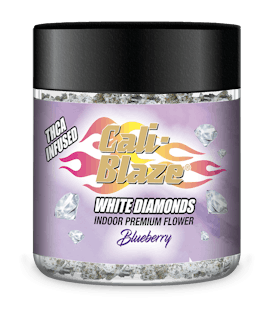 White Diamond Flower - Blueberry - 3.5G