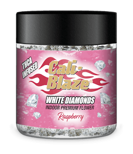 White Diamond Flower - Raspberry - 3.5G