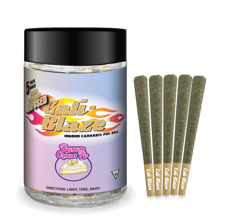 Banana Cream Pie | Liquid Diamond Infused Minis | 0.7g each | 5pk