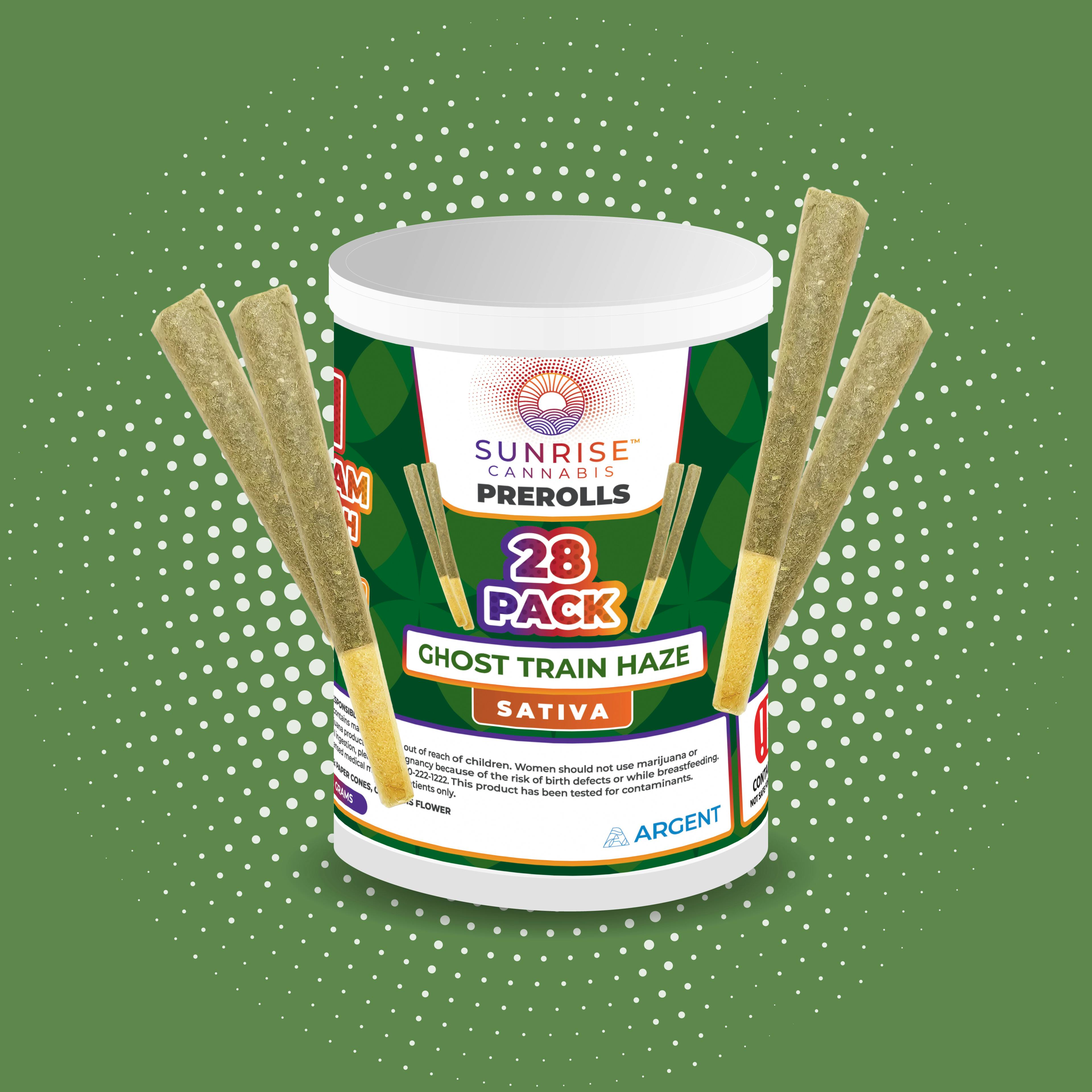Ghost Train Haze - 28PK /1g Prerolls