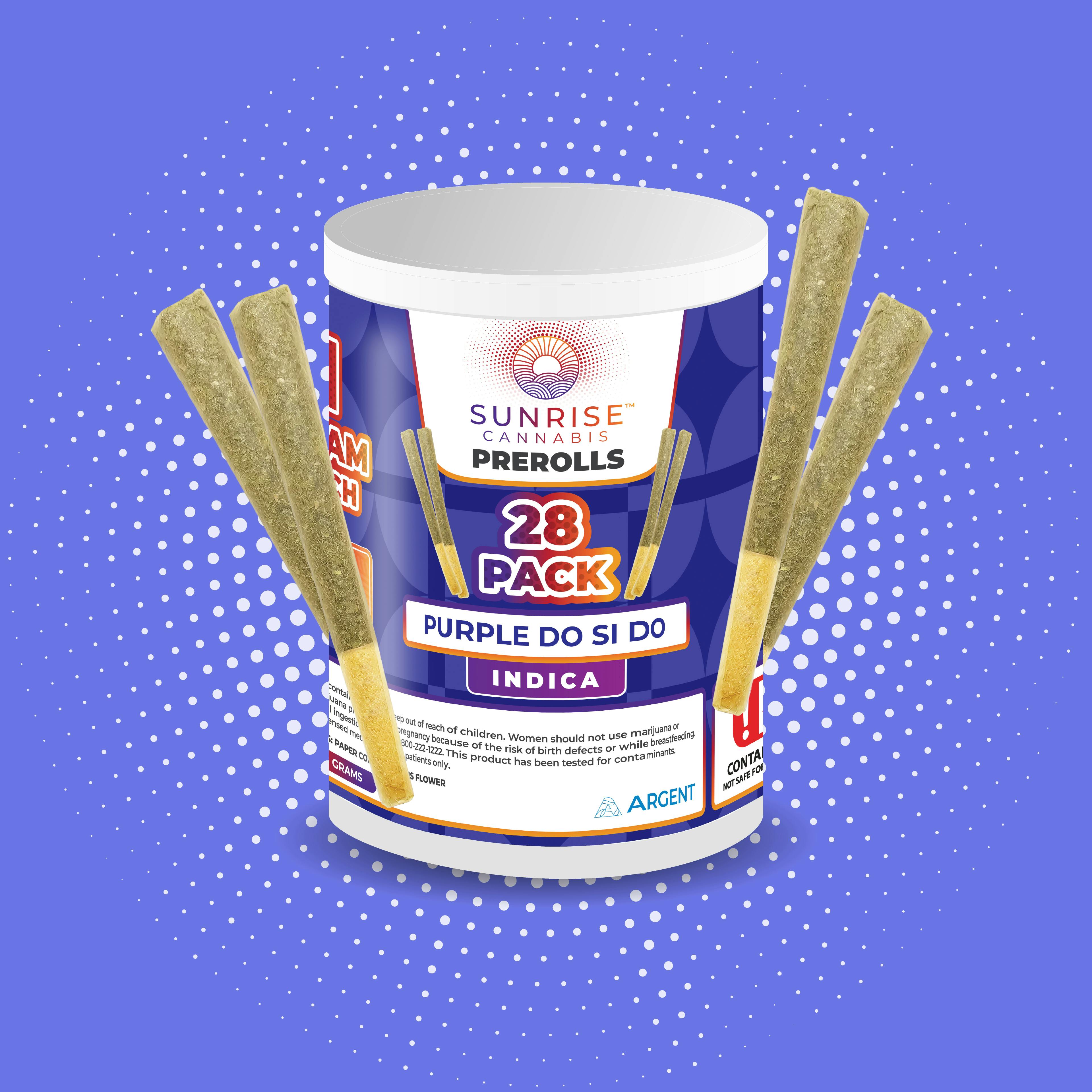 Purple Do Si Do - 28PK /1g Prerolls