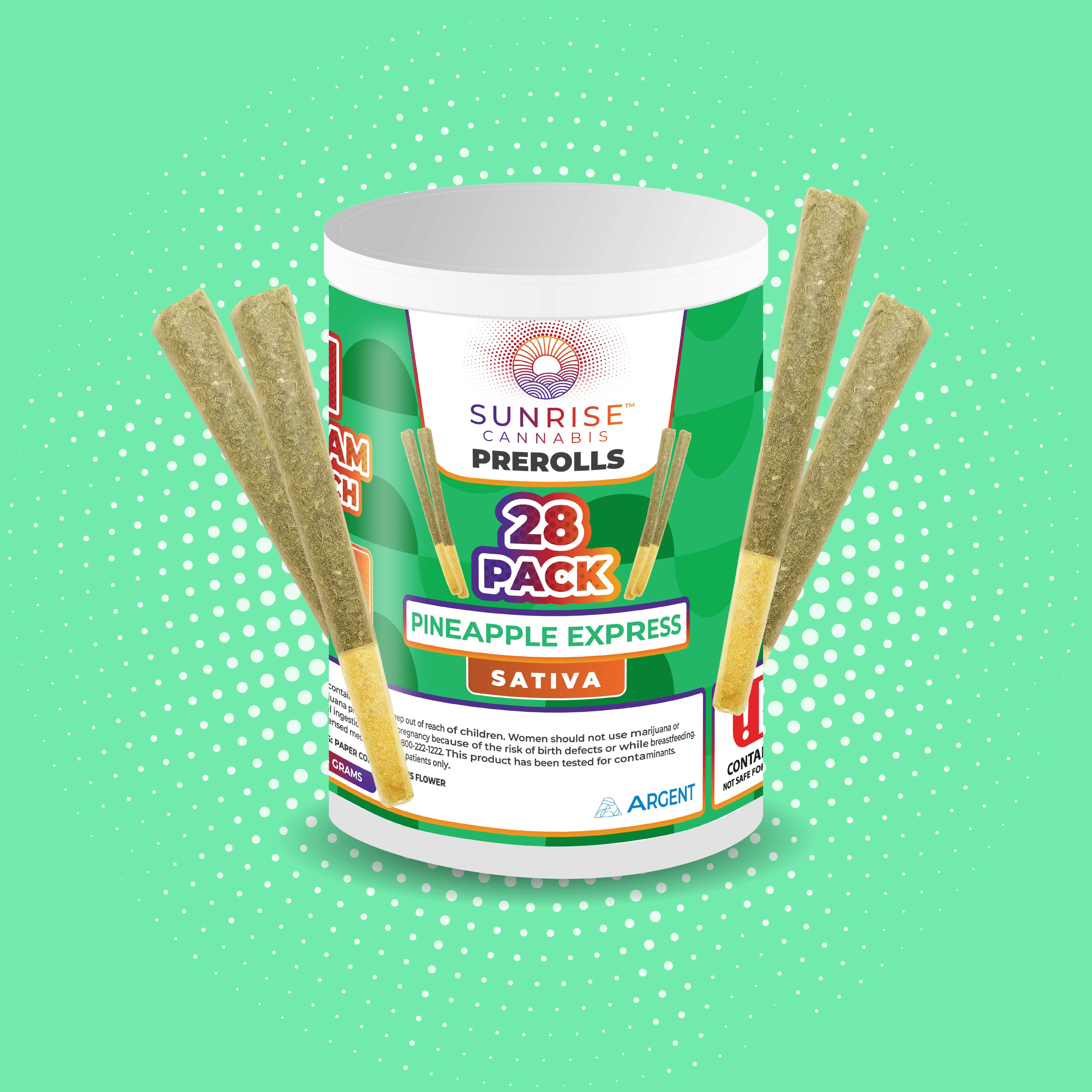 Pineapple Express - 28PK /1g Prerolls
