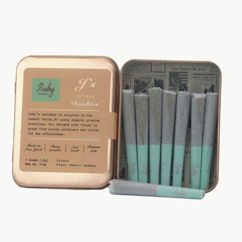 Sour Diesel | Doobies | 7pk | 3.5g by Ruby Farms