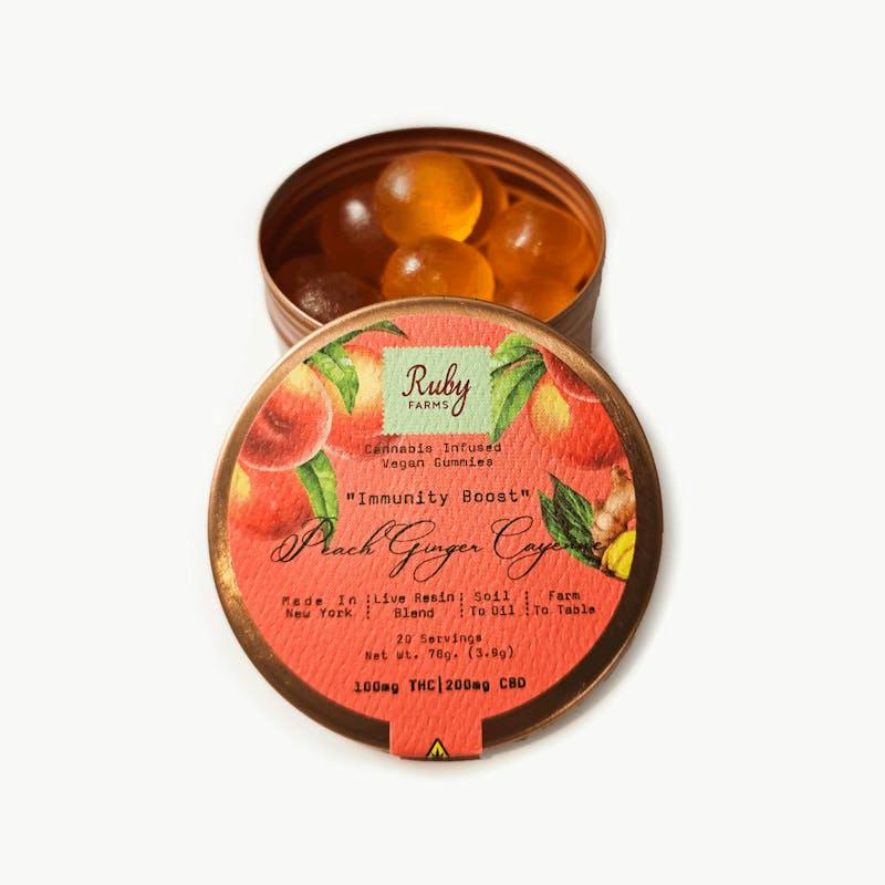 Peach Ginger Cayenne | "Immunity Boost" by Ruby Farms
