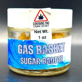 Gas Basket | 1oz Sugar Badder | Coastal Remedies