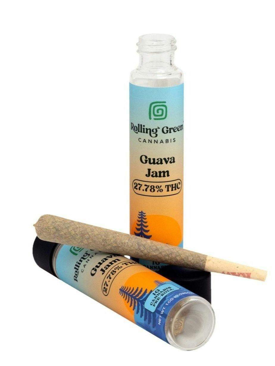 Guava Jam | Joint | 1g by Rolling Green Cannabis