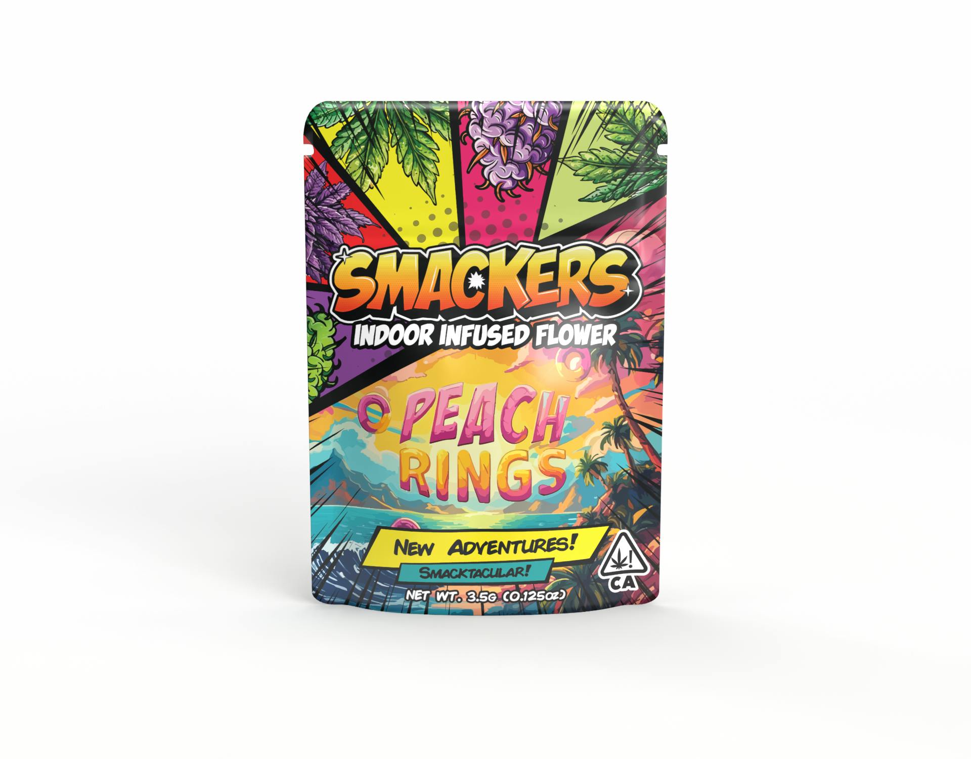 Infused Flower Peach Rings